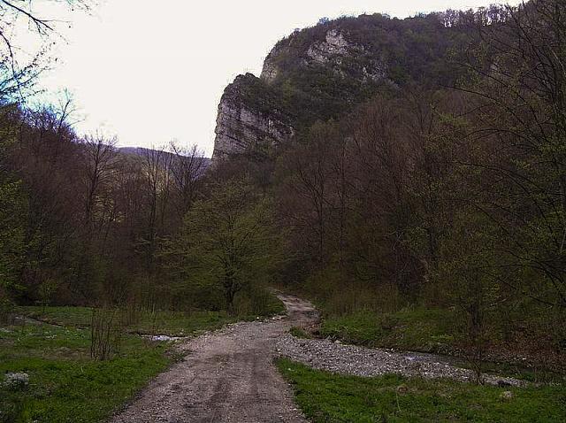 Veliki Pat, stena između Jelovog i Burdeljskog potoka, u čijim dubinama se nalazi Vlaška pećina