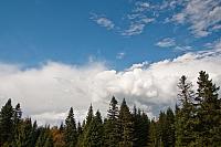 ...a oblaci su nam tog 10. oktobra slikali živopisnu sliku na nebu
