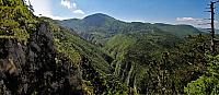 Duboko usečeni kanjon Brusnice i najviši vrh Tare (Stolac)