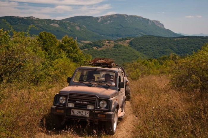Glavni greben Vlaške planine sa Tumbe (foto sa karavana)